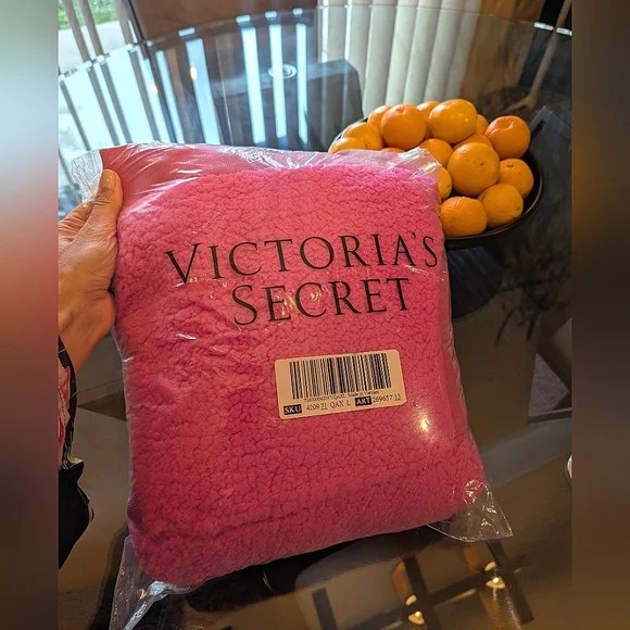 Victoria's Secret Pink Pullover Hoodie L New - Picture 12 of 15